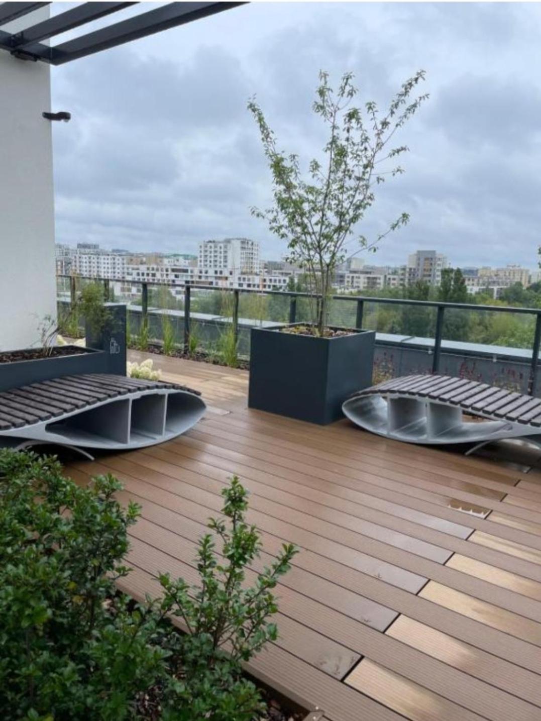 Airport Apartment Warszawa Exteriör bild
